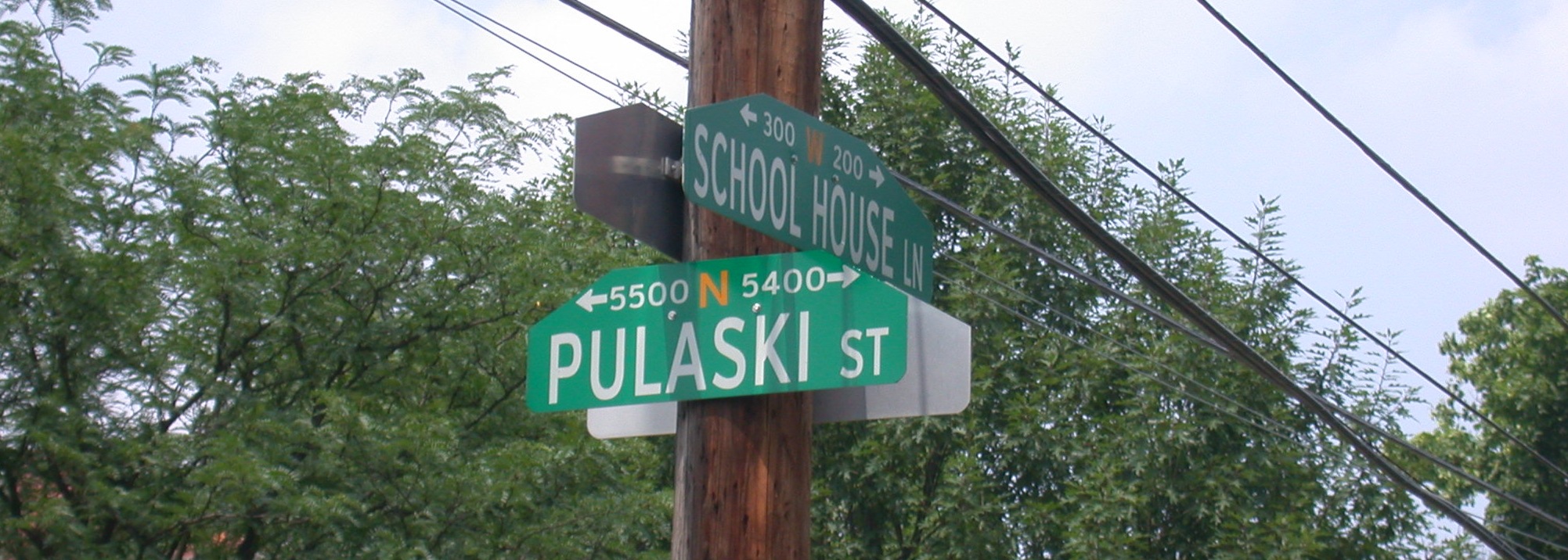 [Pulaski Avenue picture]