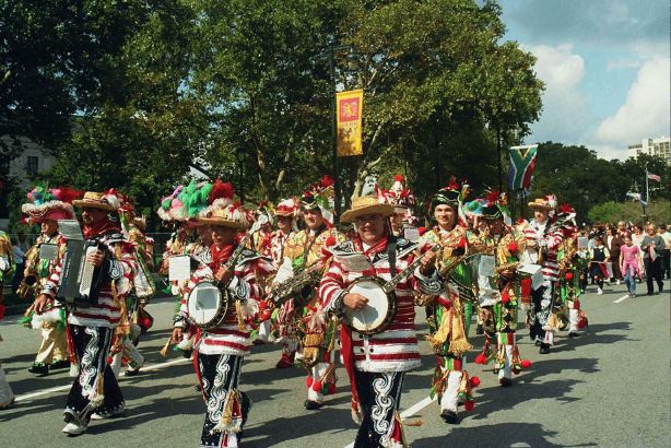 [Polish American String Band Picture]