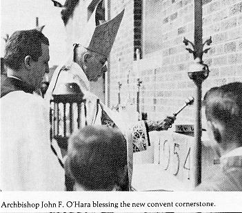 [St. Ladislaus New Convent Cornerstone Picture]