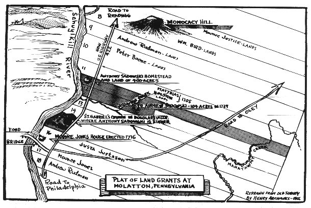 [Map of Sadowski Property]